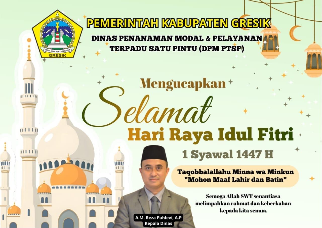 Ucapan Lebaran Gresik