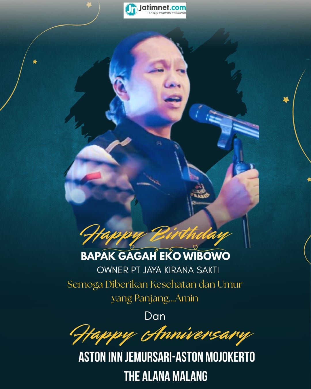 Ucapan Ultah Gagah Eko