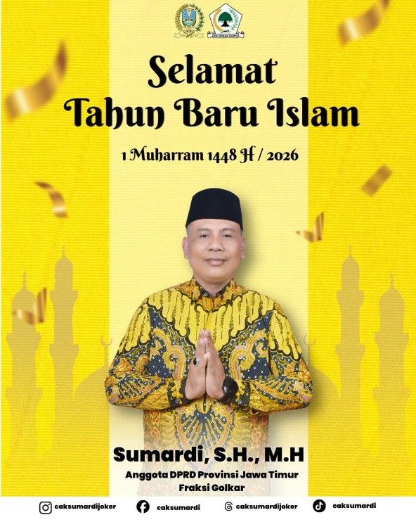 Ucapan Suro Pak Sumardi