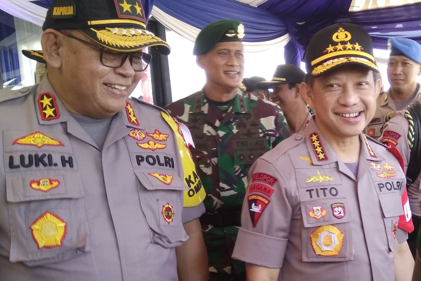 Kapolri Minta Petugas Bersenjata Kawal Operasi Ketupat di Ngawi