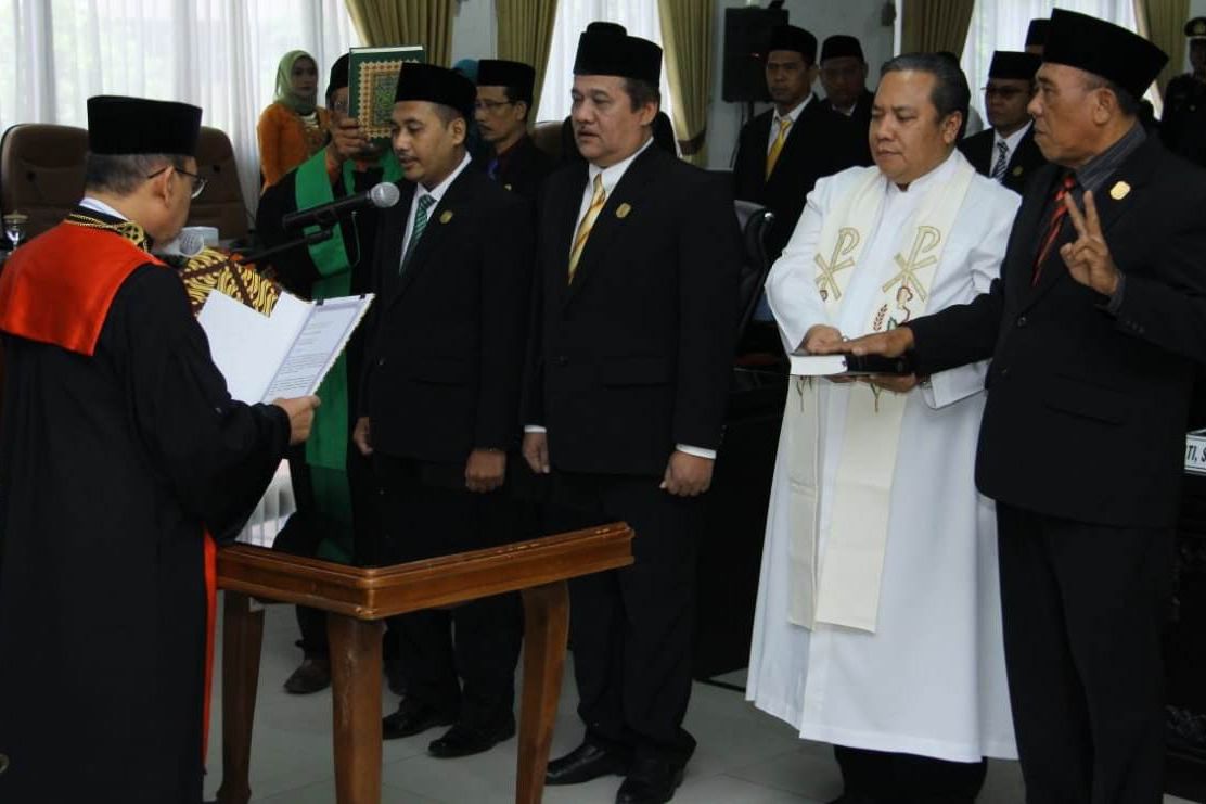 Pelantikan, PDIP Pimpin DPRD Kota Mojokerto