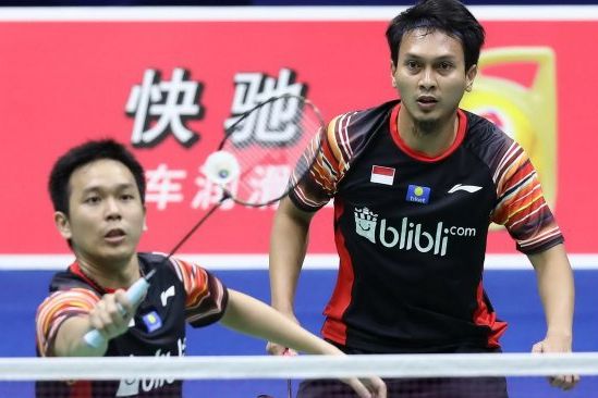 Hendra / Ahsan Enggan Anggap Enteng Wakil Inggris