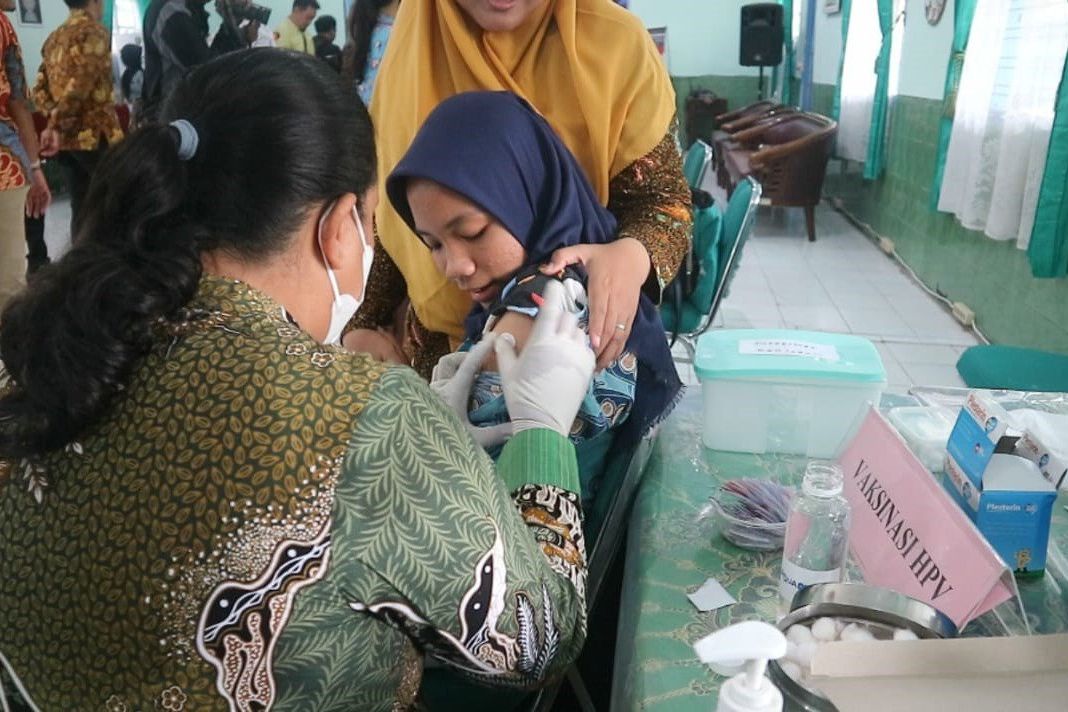 Cegah Kanker Serviks, Imunisasi HPV di Kota Madiun Sasar 1.911 Siswi