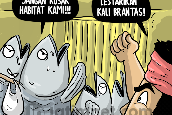 Ecoton Desak Pemerintah Buat SOP Penanganan Ikan Mati Massal