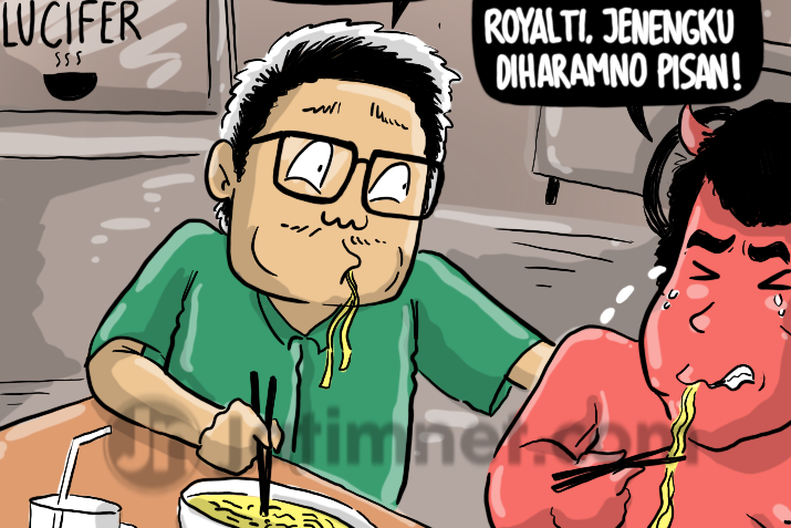 MUI Haramkan Makan dengan Setan