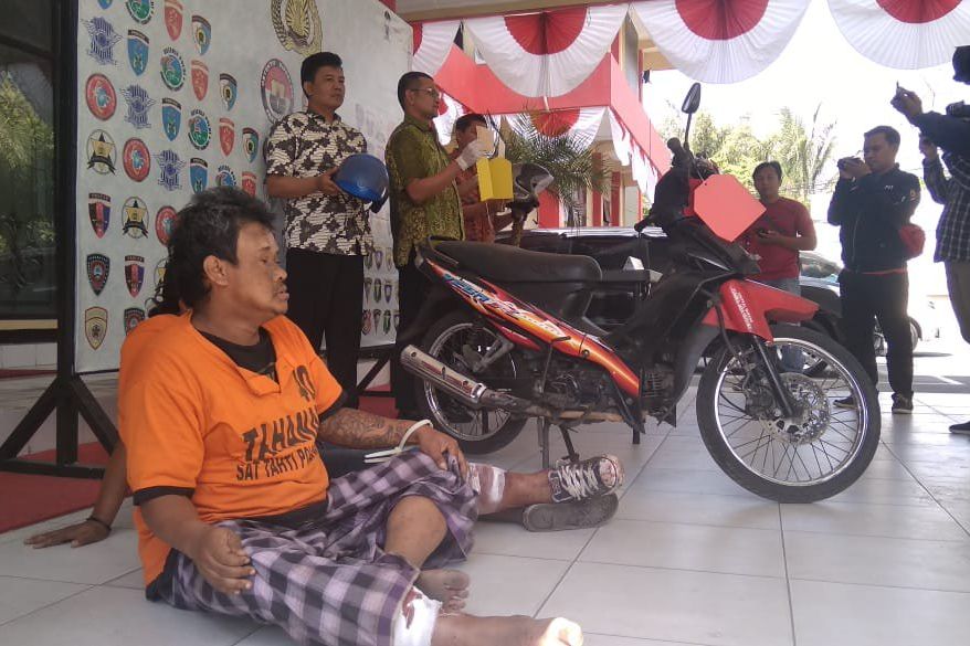 Polres Blitar Tembak Dua Bersaudara Residivis Curanmor Asal Malang