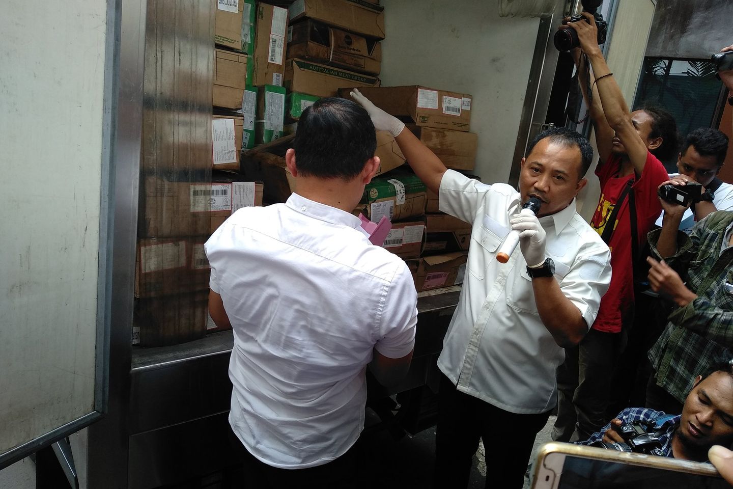 SWR Edarkan Daging Impor ke Pasar Tradisional di Jatim