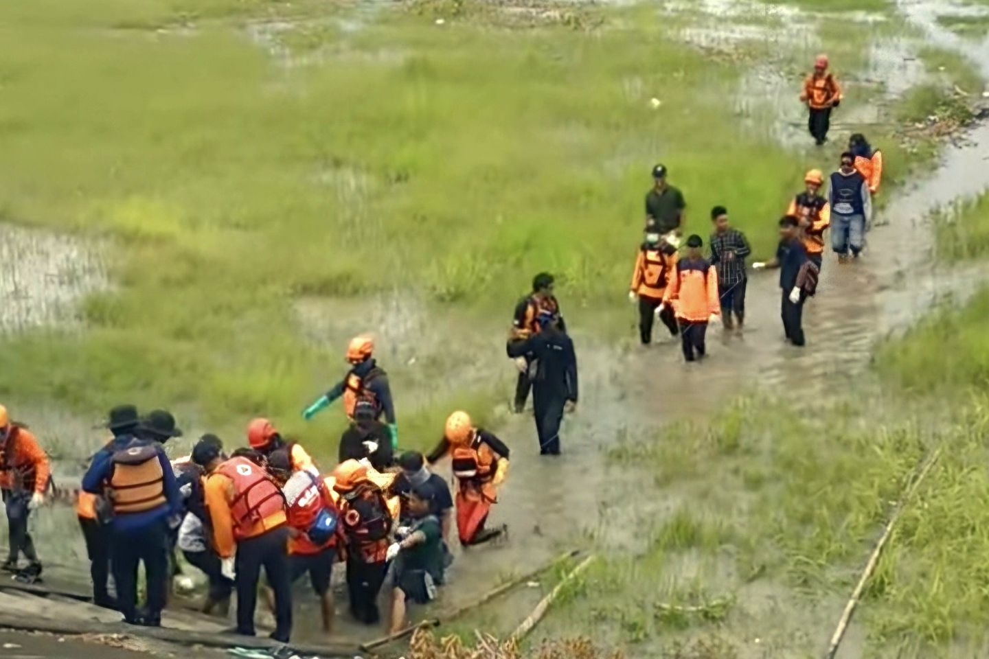 Pencari Ikan yang Tenggelam di Bendung Gerak Sembayat Gresik Ditemukan