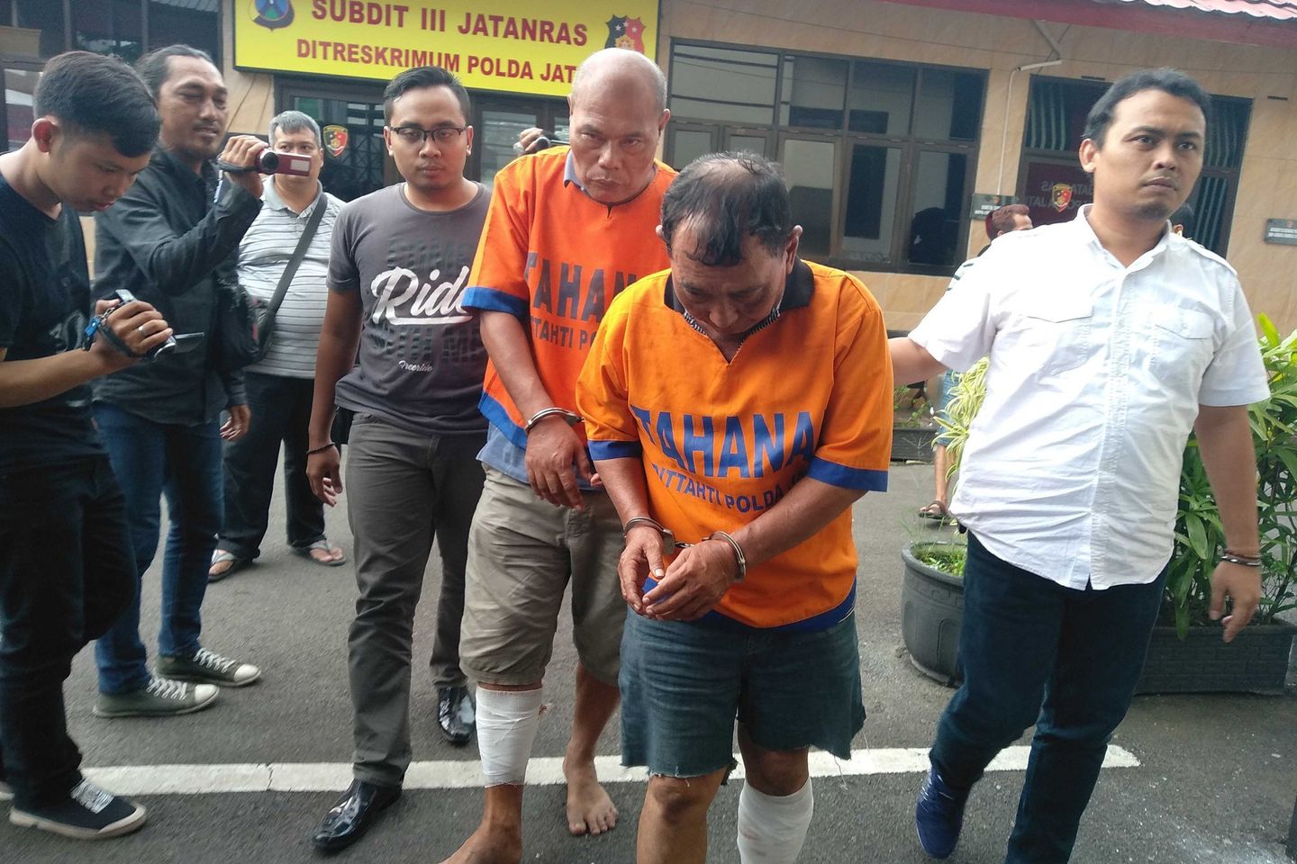 Dua Pelaku Spesialis  Pencuri Truk Dilumpuhkan