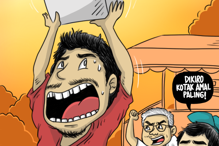 Kalah Suara, Kotak Dibawa