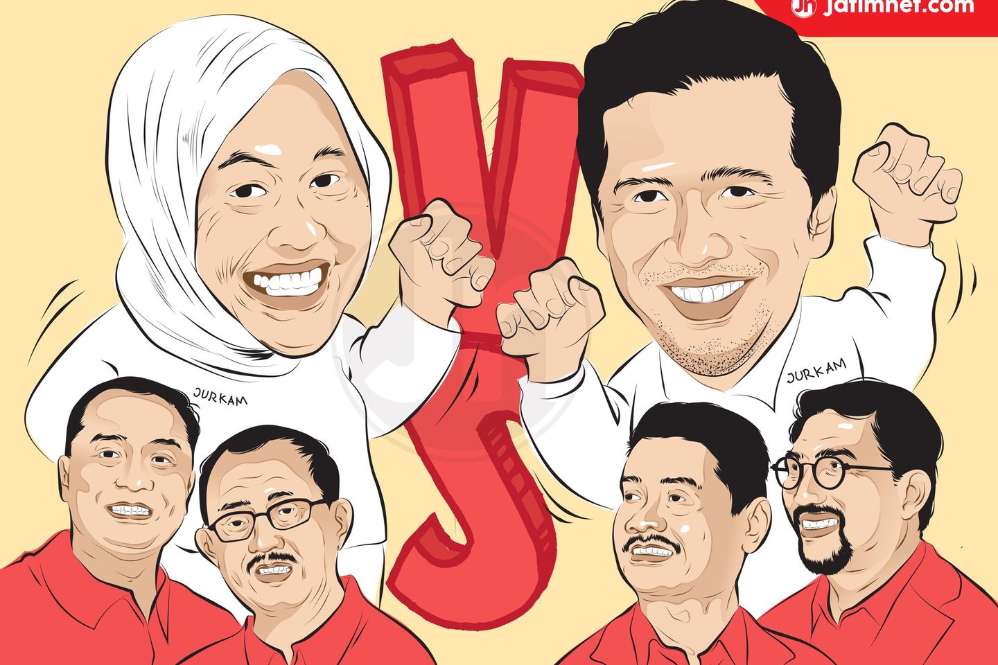 Risma dan Emil Diusulkan Jurkam Pilkada Surabaya 2020