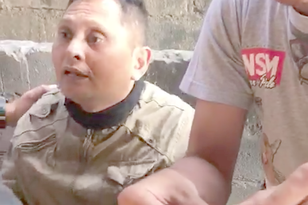 Residivis Pengedar Narkoba Blitar Menangis saat Ditangkap