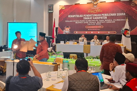 Tak Penuhi Syarat Selisih Suara, Gugatan Hasil Pilkada Gresik Dianggap Percuma