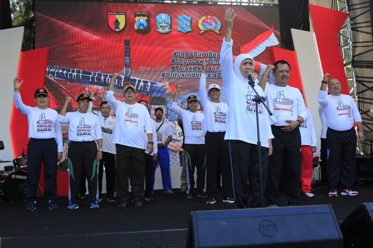 Kapolda: Masyarakat Jatim Menolak Kerusuhan untuk Indonesia Damai