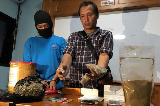 Bawa Ganja 1 Kilogram, Mahasiswa UPN Diringkus BNN Surabaya