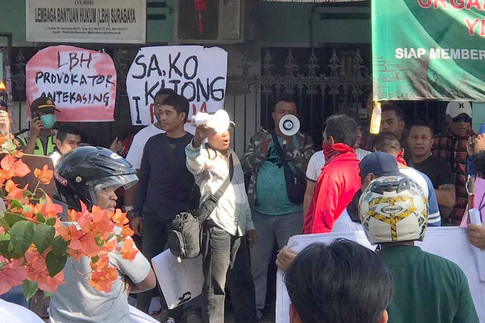 LBH Surabaya Menolak Dituduh sebagai Provokator