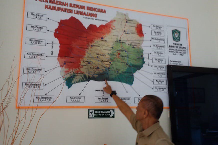 BNPB Unggulkan Lumajang Jadi Kota Tangguh Bencana