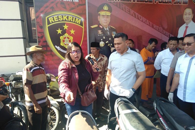 Lima Pencuri Motor Dibekuk, Polda Persilahkan Pemilik Mengambil Kendaraan Mereka  