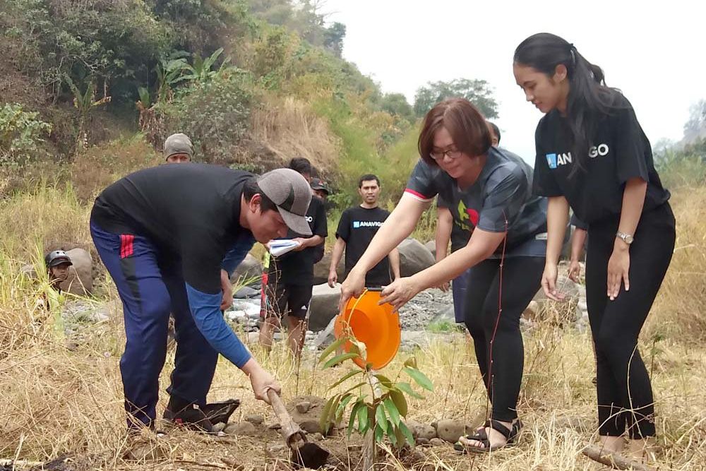Gakopen Rintis Hutan Buah Pertama di Mojokerto
