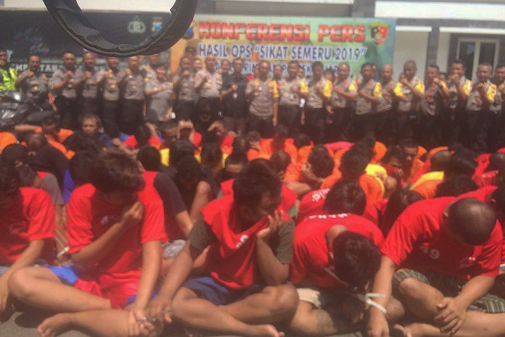 Operasi Sikat Semeru Surabaya Ungkap Banyak Kejahatan Jalanan