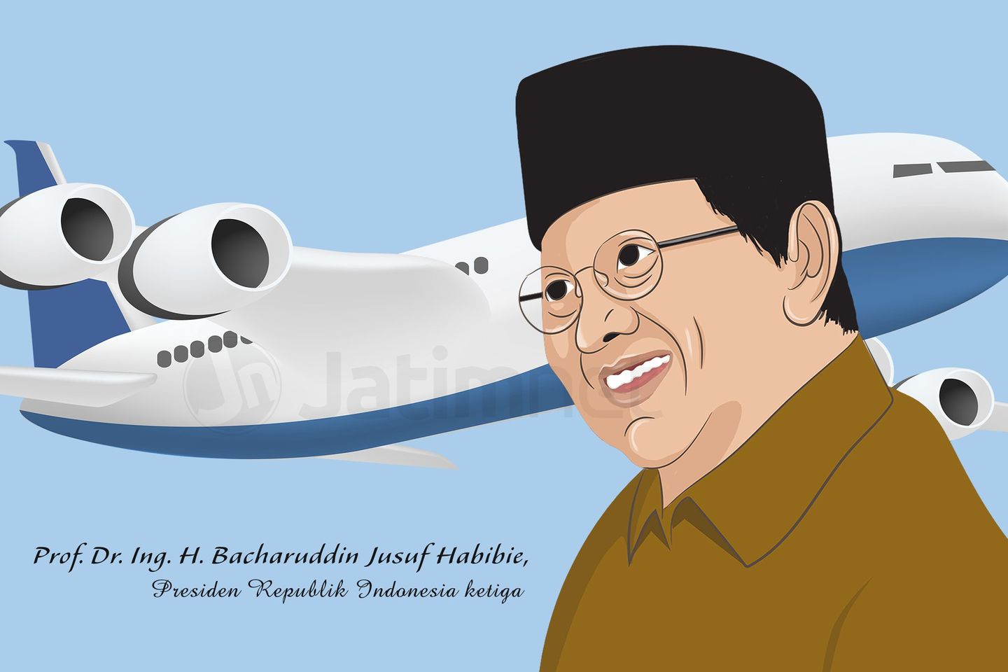 Kabar Meninggalnya Presiden RI ke-3 BJ Habibie Hoaks