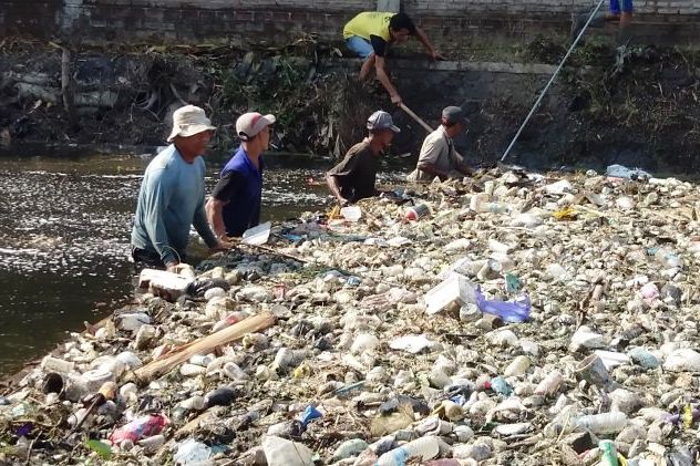 Selidiki Pencemaran Sungai Ledeng Mojokerto, Polisi Tunggu Hasil Uji Laboratorium