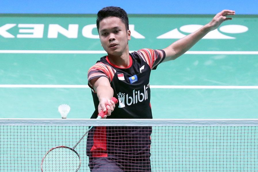 Dua Pebulu Tangkis Tunggal Putra Indonesia Tumbang di Japan Open