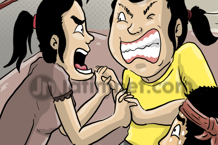 Panen Menggeliat, Emak-emak Gulat