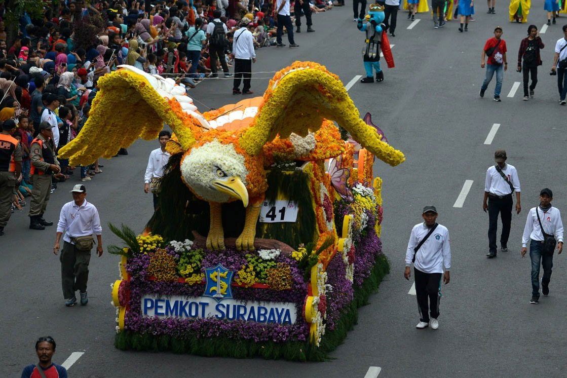 Parade Bunga, Pemkot Surabaya Usung Tema Puspawarni