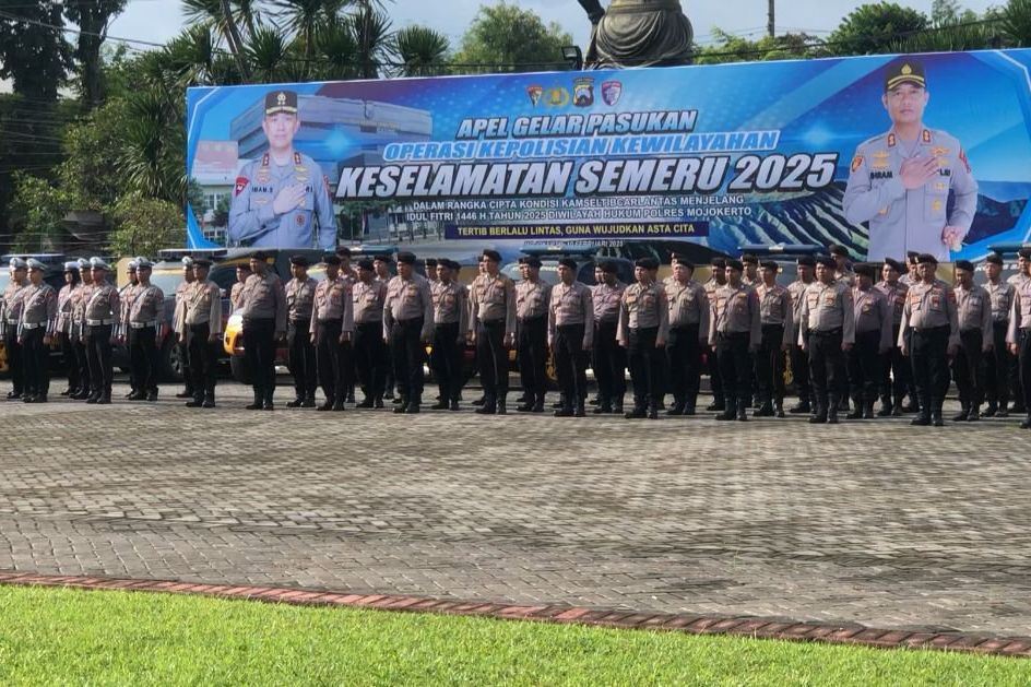 Polres Mojokerto Gelar Operasi Semeru 2025 Selama Dua Minggu, Ini Sasarannya