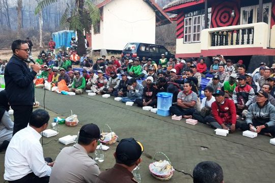 Berikut Data Kerugian Kebakaran Terbesar di Pegunungan Ijen
