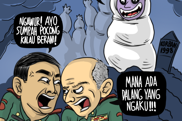 Sumpah Pocong Itu Bukan Ksatria, Jenderal!