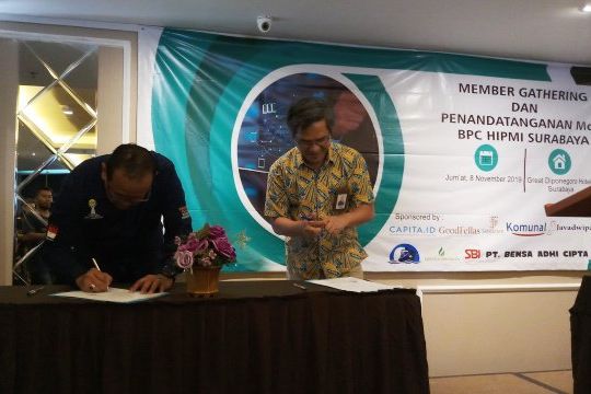 Hipmi Surabaya Jalin Kerja Sama dengan Puluhan Perusahaan 