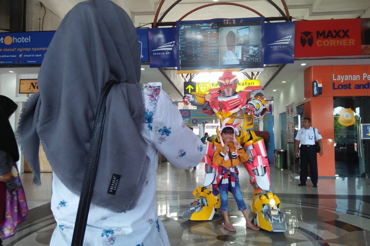 Ada Transformer di Stasiun Gubeng Selama Mudik Lebaran