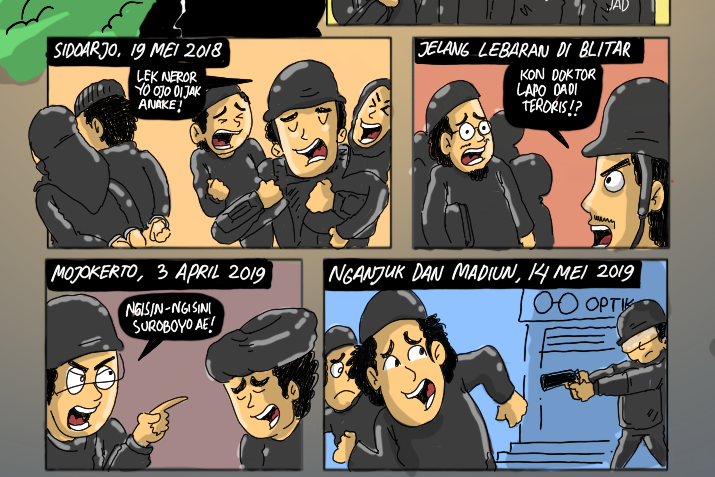 Penangkapan Terduga Teroris Setahun Terakhir