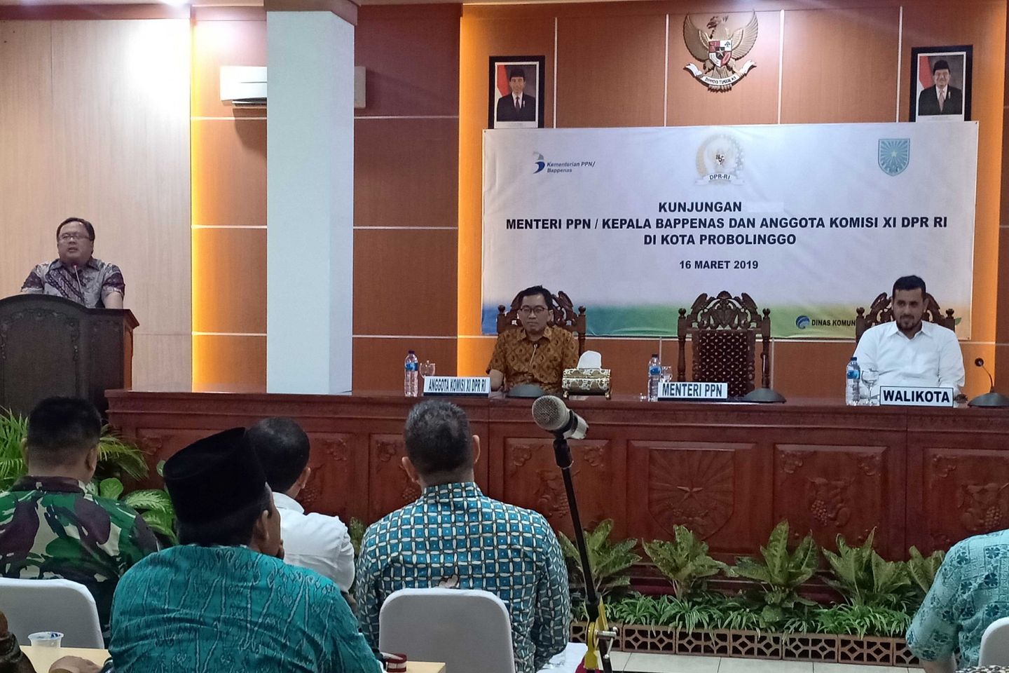 Menteri PPN Dorong Kota Probolinggo Jadi “Kota Jasa Regional”