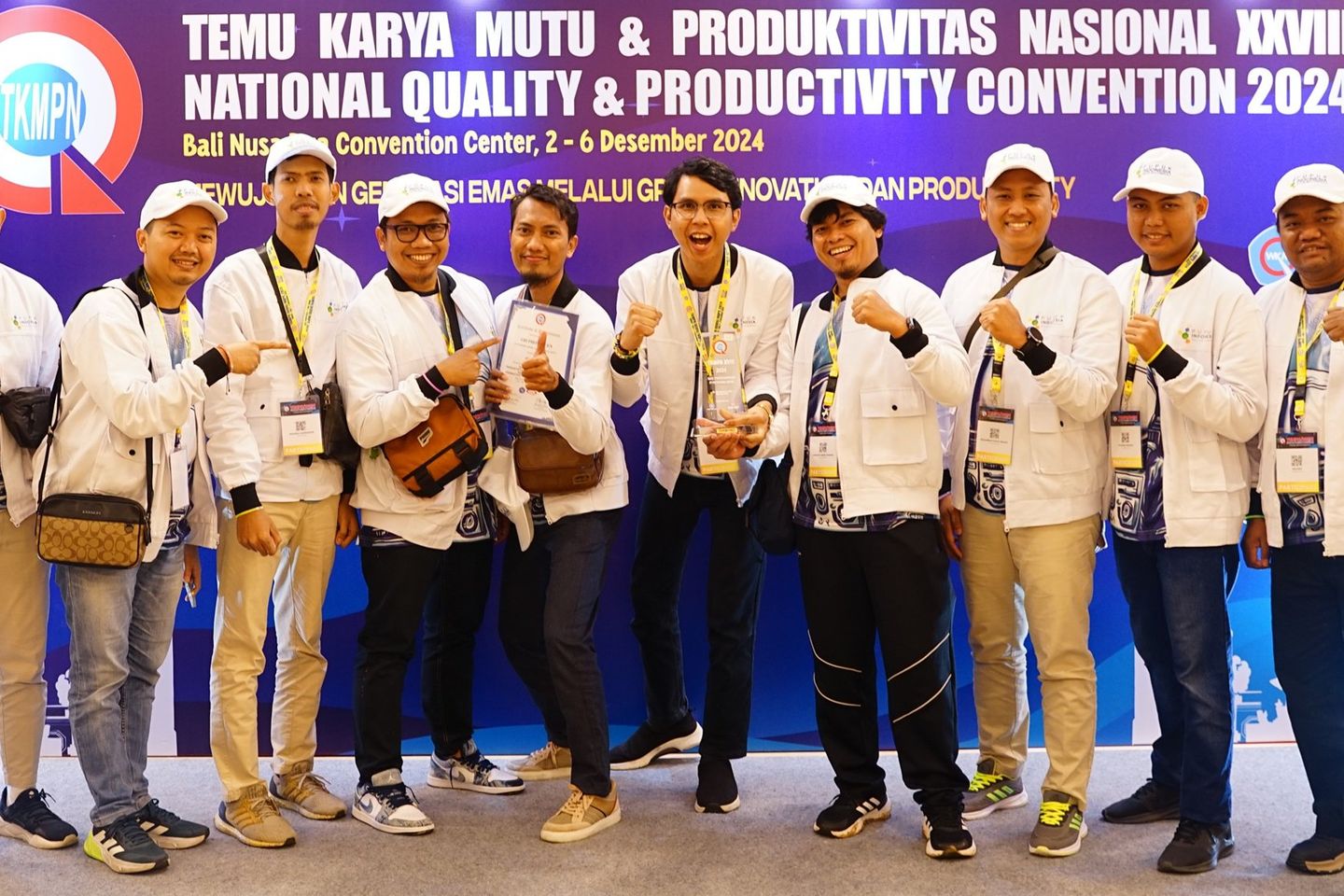 Sembilan Gugus Inovasi Petrokimia Gresik Sabet Top 3 Diamond 