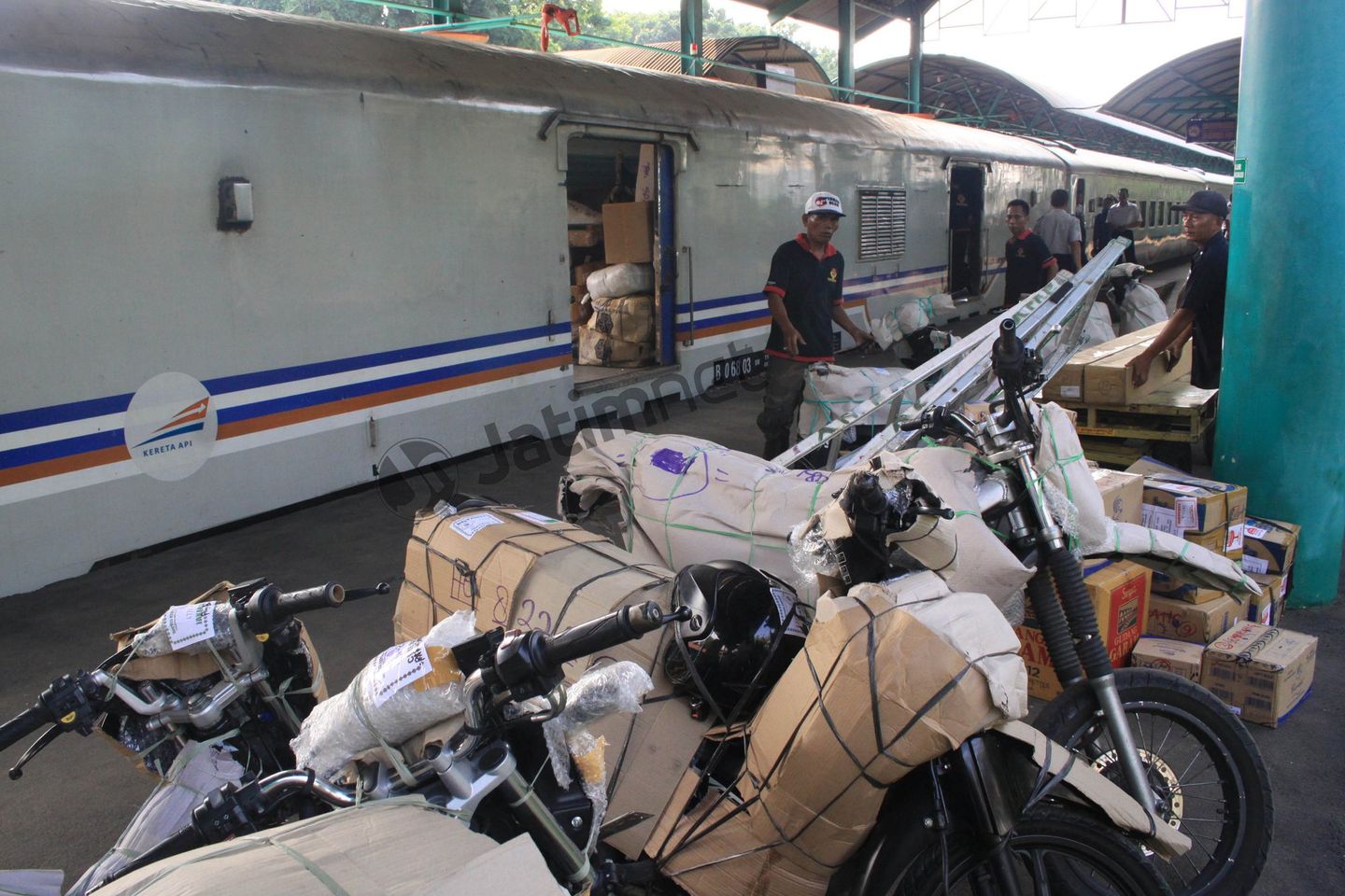 Daop 8 Sediakan Kuota 928 untuk Angkutan Motor Gratis