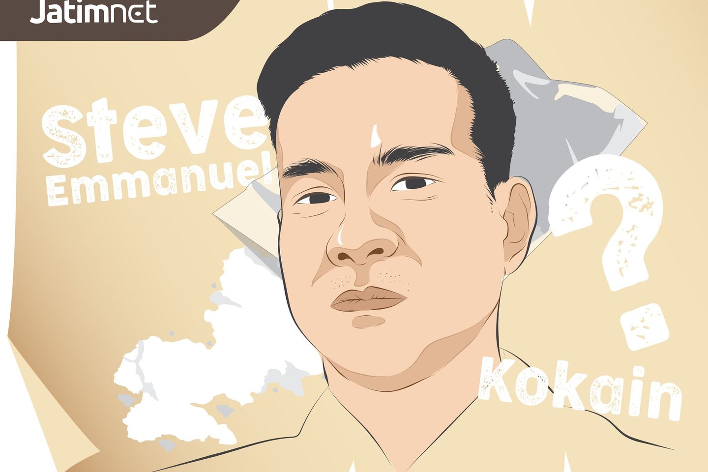 Selundupkan Kokain dari Belanda, Steve Beli Dari Sindikat Internasional