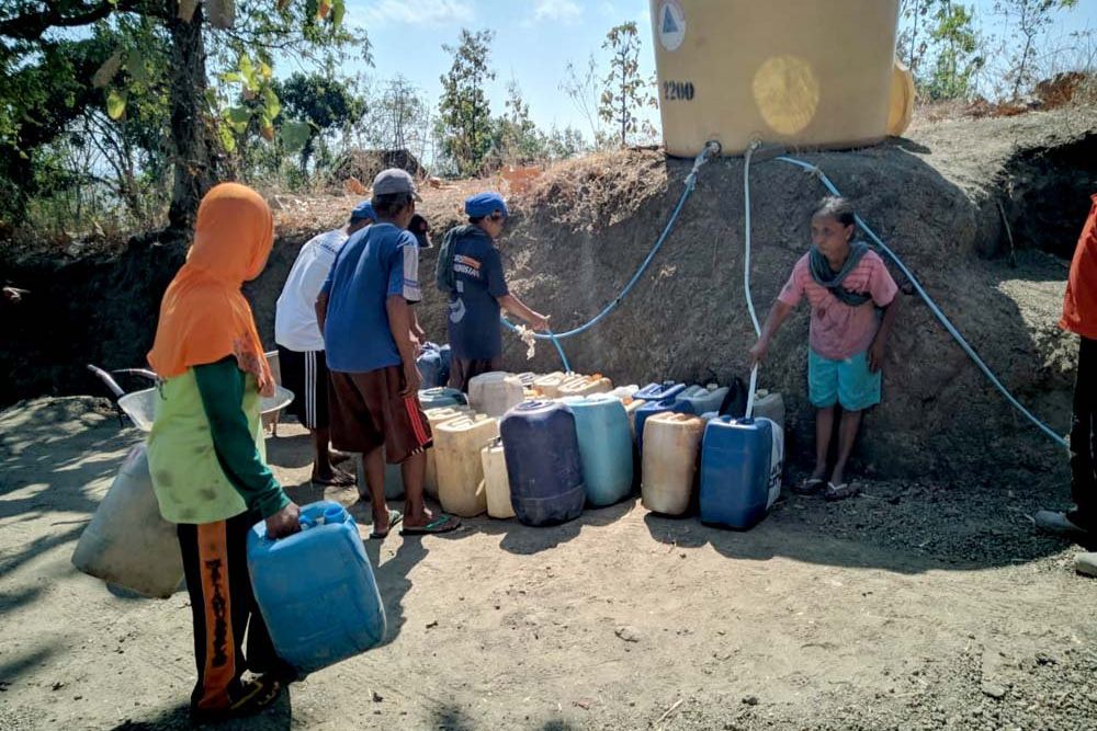 Kelangkaan Air Jadi Masalah Serius di Pulau Jawa