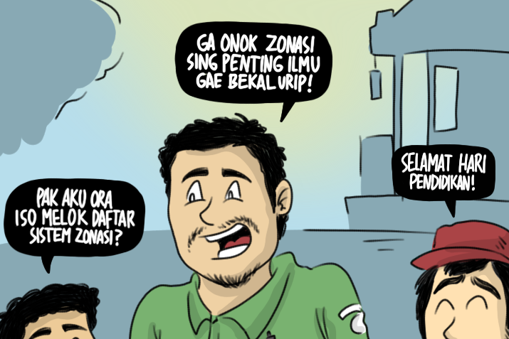 Sekolah bukan Rebutan Zona