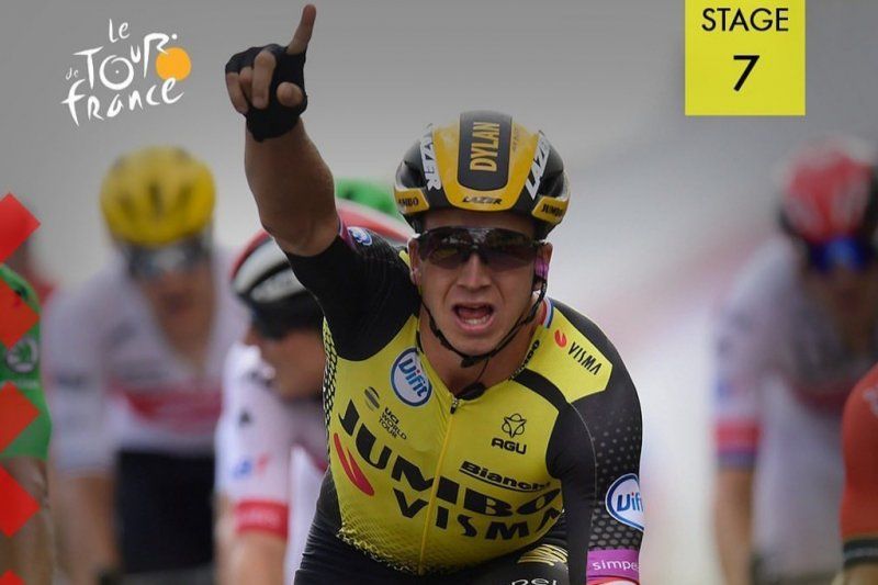 Dylan Menangi Etape Ketujuh Tour de France
