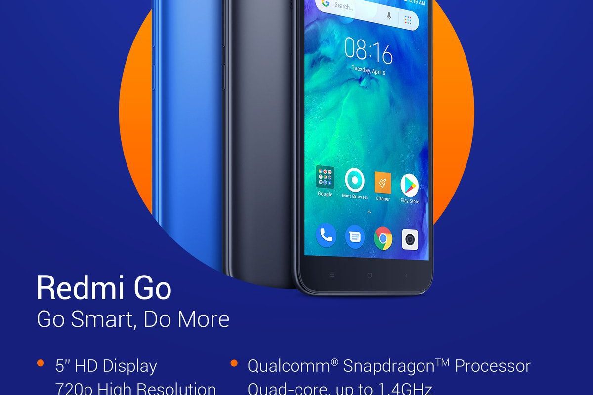 Pakai Android Go, Xiaomi RedmiGo Dijual Rp 899 Ribu