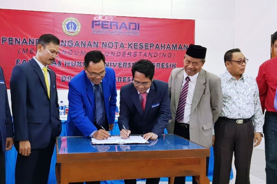 Peradi MoU dengan Unigres Tanggap Isu Nasional Bidang Hukum