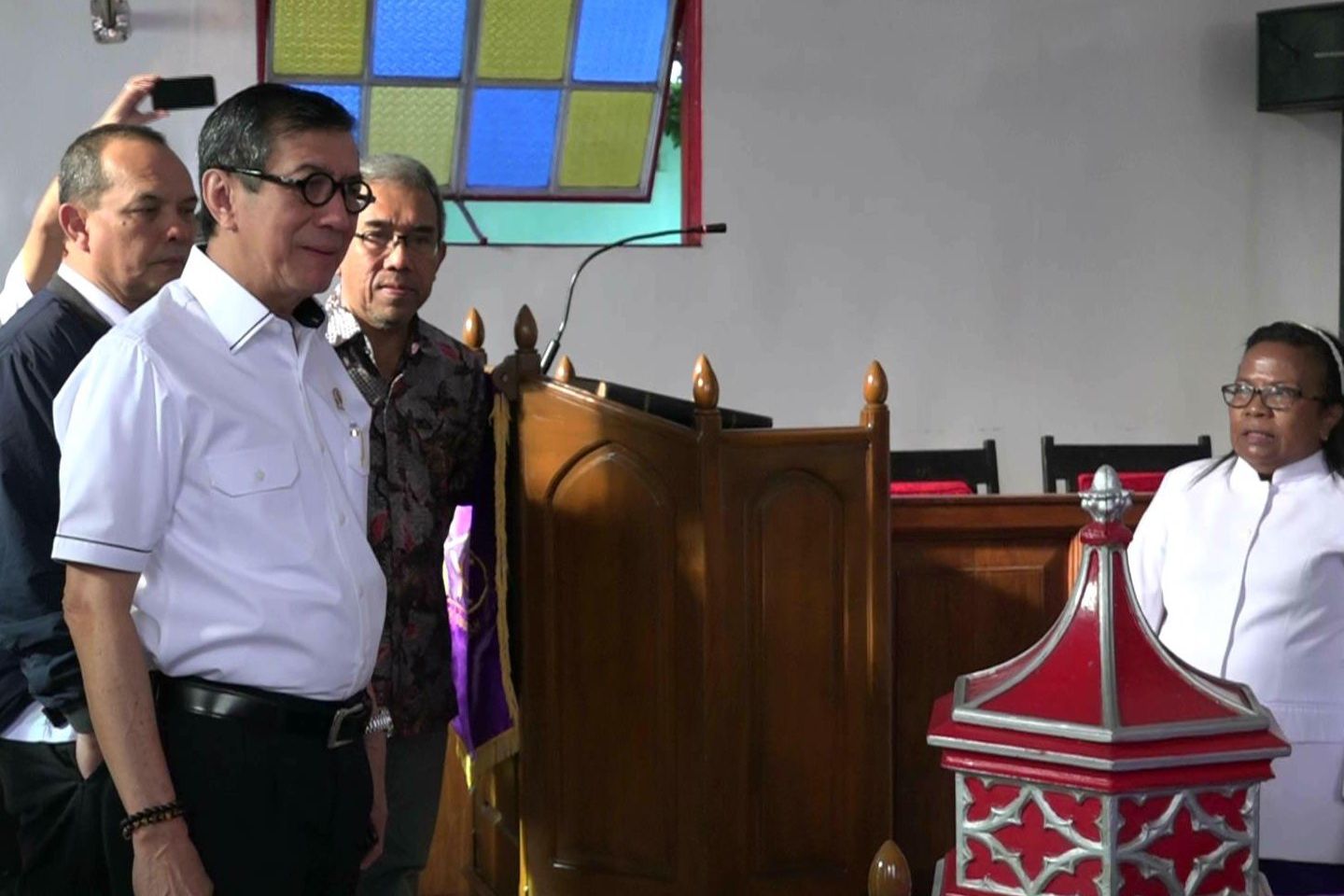 Menkumham Minta Al Kitab Peninggalan Belanda di Gereja Probolinggo