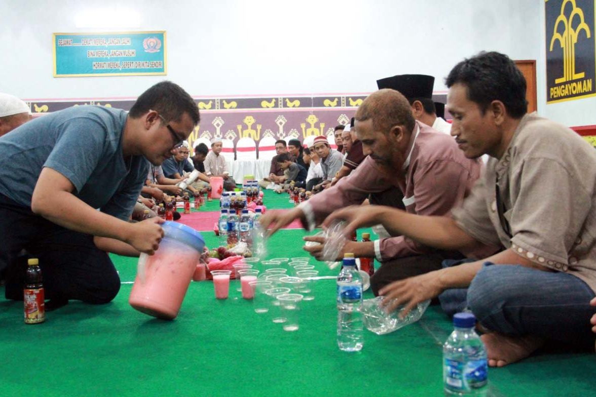 Eks Napiter Buka Puasa Bersama di Lapas Surabaya