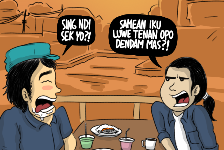 Alpa saat Buka Puasa 