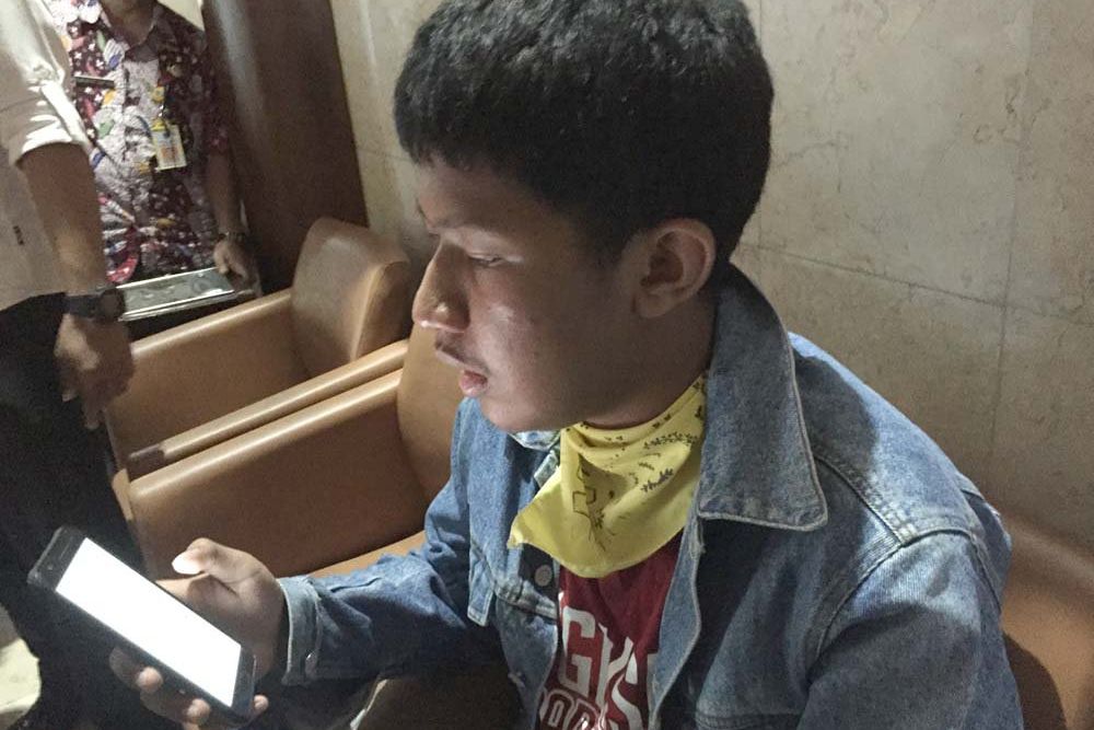 Tanpa Almamater Ikut Demo, Oknum Mahasiswa Diamankan