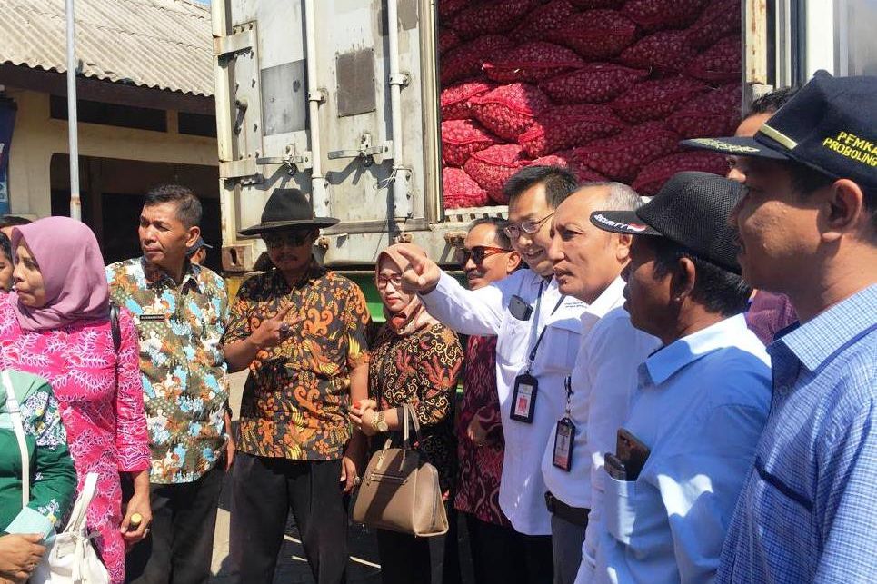 55 Ton Bawang Merah Lancor Probolinggo Diekspor ke Thailand