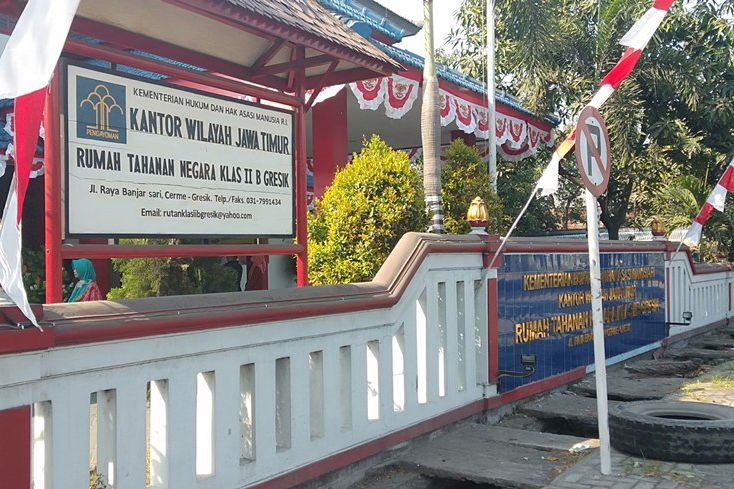 18 Narapidana Rutan Gresik Bebas Setelah Terima Remisi